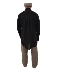 Liquette noir col mao laine viscose M1R A267 W03179 79 Paul Smith homme Strasbourg mode boutique vêtement shop store back