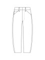 Jeans large noir poches rabas arrière M1R A274 W03199 DK Paul Smith homme Strasbourg boutique mode vêtement shop store style