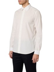 Chemise blanche point navy slim M1R A279 W03189 01 Paul Smith homme Strasbourg boutique mode vêtement store shop front