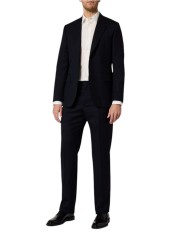 Chemise blanche point navy slim M1R A279 W03189 01 Paul Smith homme Strasbourg boutique mode vêtement store shop look