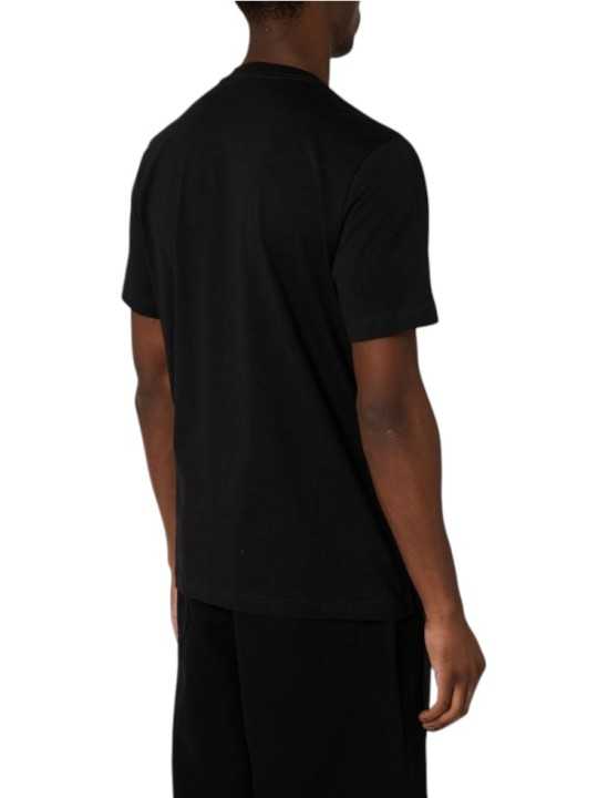 T-shirt noir champignons multi Paul Smith Homme M2R 011R WP6077 79 boutique vêtement Strasbourg shop store mode dos