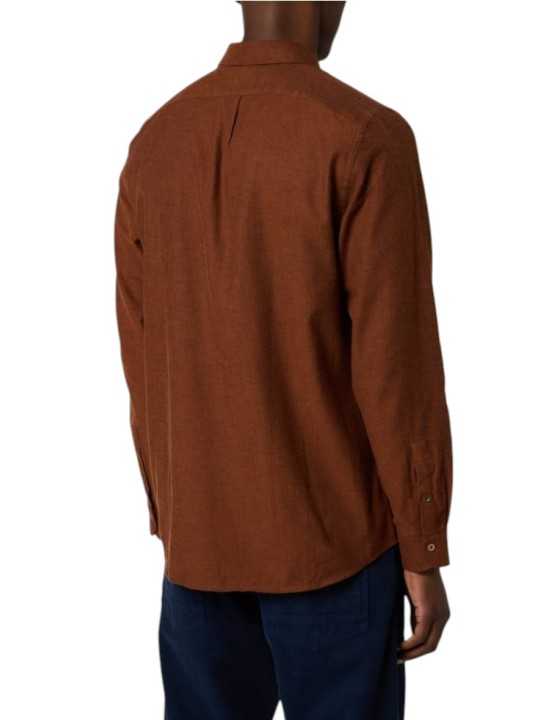 Chemise flanelle brique Paul Smith Homme M2R 687U W22811 17 boutique mode vêtement Strasbourg shop store dos