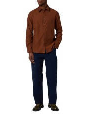 Chemise flanelle brique Paul Smith Homme M2R 687U W22811 17 boutique mode vêtement Strasbourg shop store look