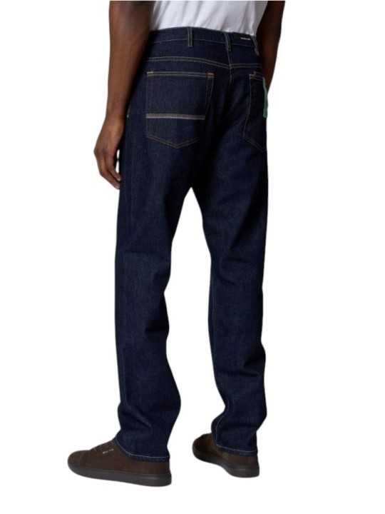 Jeans brut Relax Taper baya poche arrière Paul Smith Homme M2R 750Z W21841 R boutique pant mode vêtement shop store dos