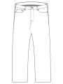 Jeans brut Relax Taper baya poche arrière Paul Smith Homme M2R 750Z W21841 R boutique pant mode vêtement shop store style
