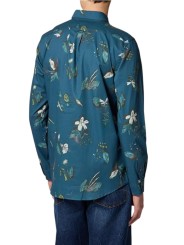 Chemise bleu print floral vert blanc Paul Smith Homme M2R 765X W22791 44 boutique shirt mode vêtement Strasbourg shop dos