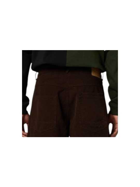 Jeans chocolat large poches biais Paul Smith Homme M2R 801Z W22475 69 boutique pant Strasbourg mode vêtement style shop arr