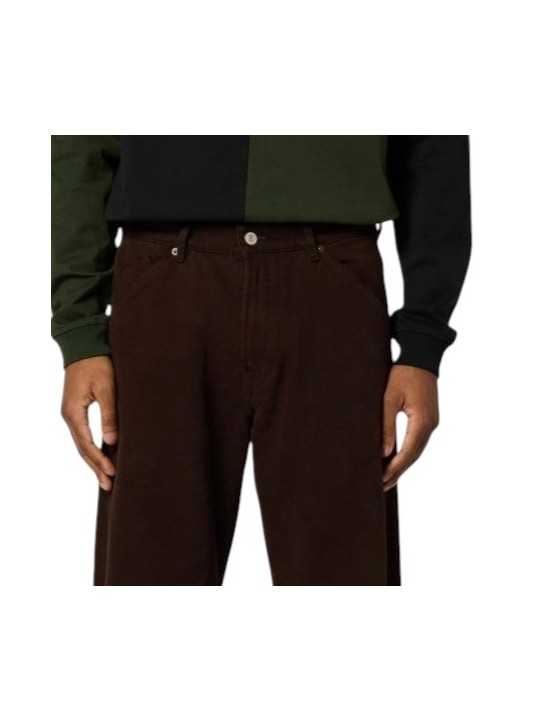 Jeans chocolat large poches biais Paul Smith Homme M2R 801Z W22475 69 boutique pant Strasbourg mode vêtement style shop dvt
