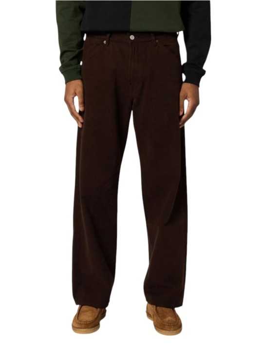 Jeans chocolat large poches biais Paul Smith Homme M2R 801Z W22475 69 boutique pant Strasbourg mode vêtement style shop front