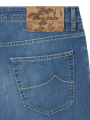 Jean Bard Jacob Cohën en denim Power Stretch bleu délavé. Coupe slim jacron
