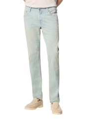 JEANS NICK DENIM BLANCHI JACRON BOUTON MENTHE S2851 V2 300D JACOB COHEN HOMME face
