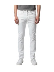 JEANS BARD FAST BLANC JACRON BRODE BLANC P3732 TN A00 JACOB COHEN HOMME porté