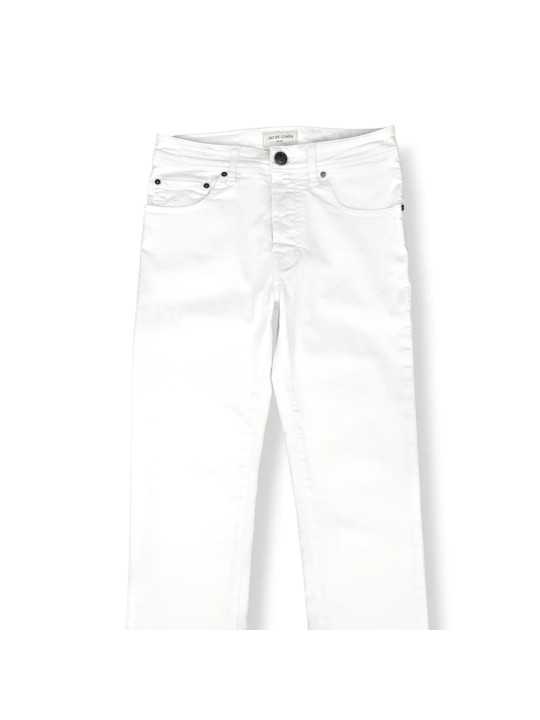 JEANS BARD FAST BLANC JACRON BRODE BLANC P3732 TN A00 JACOB COHEN HOMME face