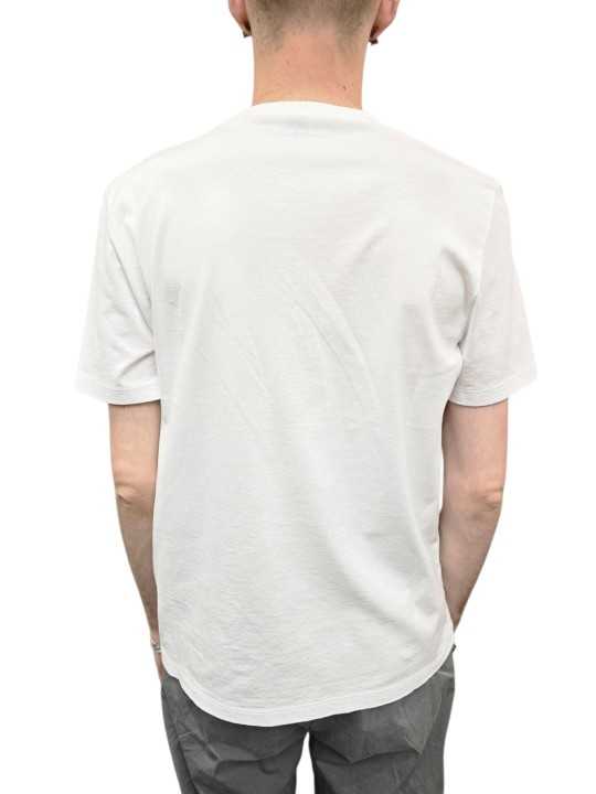 TSHIRT POCHE BANDANA BEIGE M4530 L1 A00 JACOB COHEN HOMME STRASBOURG dos