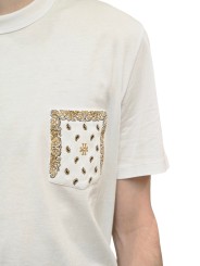 TSHIRT POCHE BANDANA BEIGE M4530 L1 A00 JACOB COHEN HOMME STRASBOURG poche