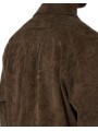 Sur Chemise marron texturée floral Paul Smith Homme M2R 908Z W22820 66 boutique Strasbourg vêtement mode shop dos