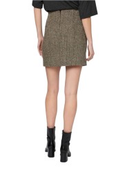 Jupe courte Harris tweed chevron brun écru Paul Smith Femme W1R 322S W03205 61 boutique vêtement mode store shop Strasbourg 2