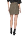 Jupe courte Harris tweed chevron brun écru Paul Smith Femme W1R 322S W03205 61 boutique vêtement mode store shop Strasbourg 2