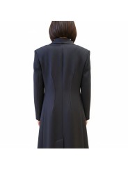 Manteau navy 4 boutons pinces drap de laine Paul Smith Femme W1R 376C W11306 49 boutique Strasbourg vêtement mode shop store d