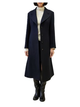 Manteau navy 4 boutons pinces drap de laine Paul Smith Femme W1R 376C W11306 49 boutique Strasbourg vêtement mode shop store