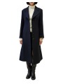 Manteau navy 4 boutons pinces drap de laine Paul Smith Femme W1R 376C W11306 49 boutique Strasbourg vêtement mode shop store