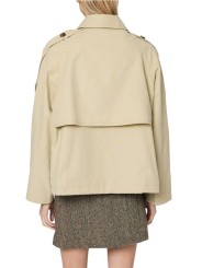 TRENCH COURT SABLE LIEN BAS DOUBLE LAINE TARTAN W1R 379C W11255 60 PAUL SMITH FEMME dos