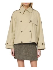 Trench court sable lien bas doublé laine tartan Paul Smith Femme W1R 379C W11255 60 boutique Strasbourg face
