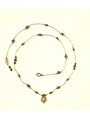 COLLIER GOLDIE CHARM VINTAGE ANTIQUE 18CT GOLV MULTI SHARING jewelery Strasbourg
