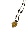 COLLIER GOLDIE CHARM NEW 18CT GOLN MULTI SHARING Jewerly Strasbourg focus or