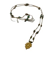 COLLIER GOLDIE CHARM NEW 18CT GOLN MULTI SHARING Jewerly Strasbourg focus 3