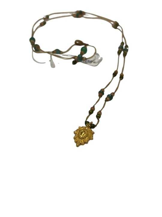 COLLIER GOLDIE CHARM NEW 18CT GOLN MULTI SHARING Jewerly Strasbourg focus 3