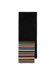 Echarpe bayadère laine 30 x170 cm Paul Smith Femme W1A 251F T812 92 boutique Strasbourg accessoire mode shop france store front