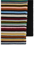 Echarpe bayadère laine 30 x170 cm Paul Smith Femme W1A 251F T812 92 boutique Strasbourg accessoire mode shop france store bord