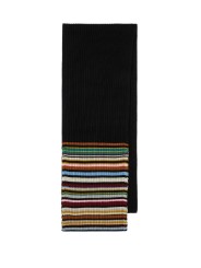 Echarpe bayadère laine 30 x170 cm Paul Smith Femme W1A 251F T812 92 boutique Strasbourg accessoire mode shop france store dvt