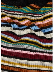 Echarpe bayadère laine 30 x170 cm Paul Smith Femme W1A 251F T812 92 boutique Strasbourg accessoire mode shop france store vue