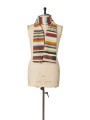 Echarpe baya large camel surpiqué côté Paul Smith Femme W1A 251GN W324 92 boutique Strasbourg accessoire mode shop vue