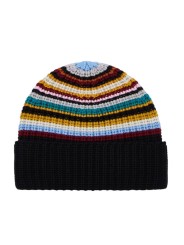 Bonnet bayadère laine Paul Smith Femme homme W1A 480F T812 92 boutique Strasbourg accessoire mode shop front