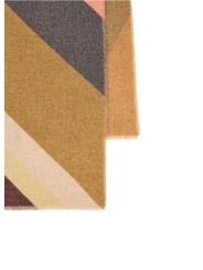 Echarpe swirl rose choco laine cachemire 35x185cm Paul Smith Femme W1A 250P W248 90 boutique Strasbourg mode accessoire shop d