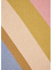 Echarpe swirl rose choco laine cachemire 35x185cm Paul Smith Femme W1A 250P W248 90 boutique Strasbourg mode accessoire shop z