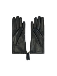 Gants cuir noir zip côté Paul Smith Femme W1A 430GL W226 79 boutique Strasbourg France accessoire shop mode front