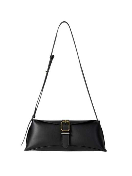 Sac baguette cuir noir Paul Smith femme W1A 8357 WSTRUC 69 boutique accessoire mode shop Strasbourg bag front