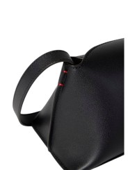 Sac baguette cuir noir Paul Smith femme W1A 8357 WSTRUC 69 boutique accessoire mode shop Strasbourg bag côté