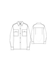 Chemise noir voile coton soie fleurs multi Paul Smith Femme W1R 404B W11322 79 boutique Strasbourg mode vêtement shop style
