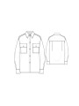 Chemise noir voile coton soie fleurs multi Paul Smith Femme W1R 404B W11322 79 boutique Strasbourg mode vêtement shop style