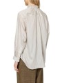 Chemise rayée écru ciel col froufrous lyocell soie Paul Smith femme W1R 407B W03197 08 boutique Strasbourg mode vêtement shop d