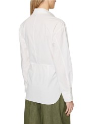 Chemise blanche noeud taille coton Paul Smith Femme W1R 411B W30589 02 boutique Strasbourg France mode vêtement shop shirt back