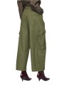 Pantalon ballon cargo kaki coton Paul Smith Femme W1R 412T W11307 36 boutique Strasbourg vêtement mode shop store dos