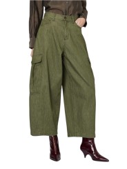 Pantalon ballon cargo kaki coton Paul Smith Femme W1R 412T W11307 36 boutique Strasbourg vêtement mode shop store front
