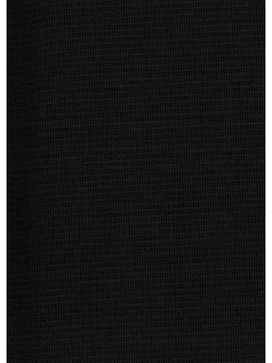 Jupe maille noir surpiquée blanc longue Paul Smith Femme W1R 928N W11336 79 boutique vêtement mode shop store tissus