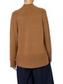 Pull tunique camel col montant fente bas Paul Smith Femme W1R 932N W11333 65 boutique Strasbourg France vêtement shop mode dos